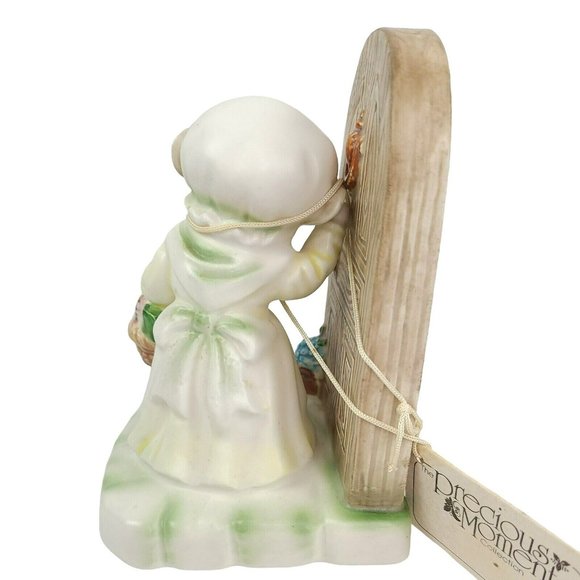 VTG 1980 AVON Precious Moments Mouse Figurine MY FIRST CALL Japan **READ** - Picture 5 of 9